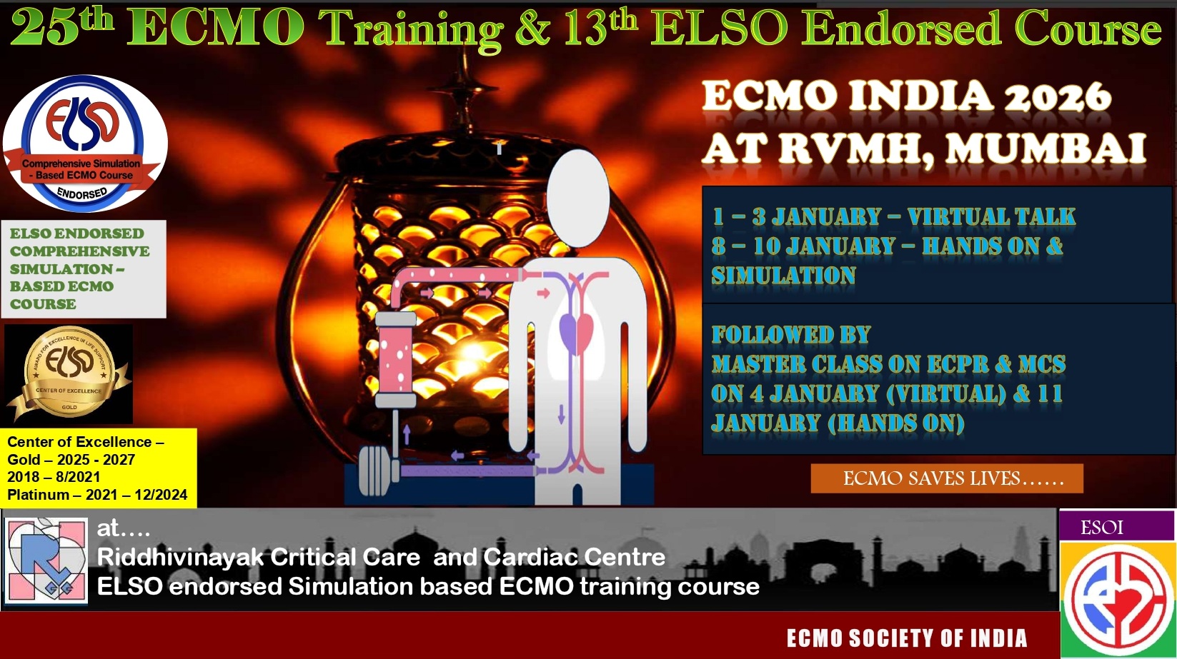 25th ECMO TRAINING COURSES